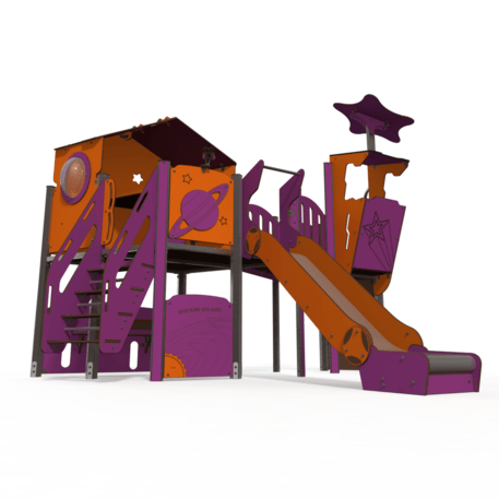 Complesso per parco giochi per bambini dai 2 anni – collezione 'MAXI / MBG-2413_MA 12-2053-O18'