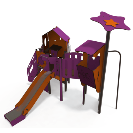 Complesso per parco giochi per bambini dai 2 anni – collezione 'MAXI / MBG-2413_MA 12-2053-O18'