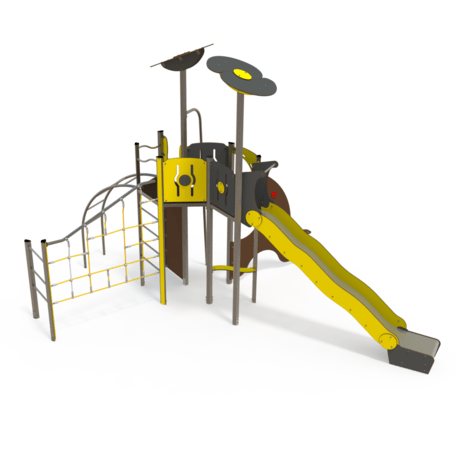 Spielplatzkomplex für Kinder von 2 bis 12 Jahren – Kollektion 'MEGA / MBG-2535_ME 18-1025-I22'