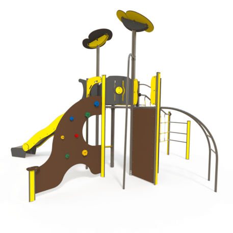 Spielplatzkomplex für Kinder von 2 bis 12 Jahren – Kollektion 'MEGA / MBG-2535_ME 18-1025-I22'