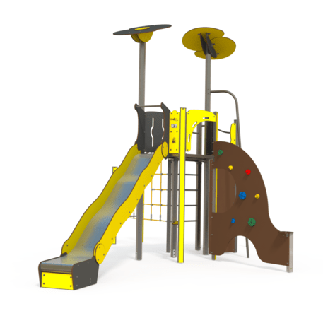 Spielplatzkomplex für Kinder von 2 bis 12 Jahren – Kollektion 'MEGA / MBG-2535_ME 18-1025-I22'