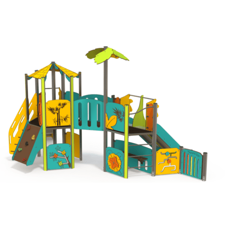 Žaidimų aikštelių kompleksas vaikams nuo 2 iki 10 metų amžiaus – kolekcija 'MAXI / MBG-2447_MA 12-2089-T04'