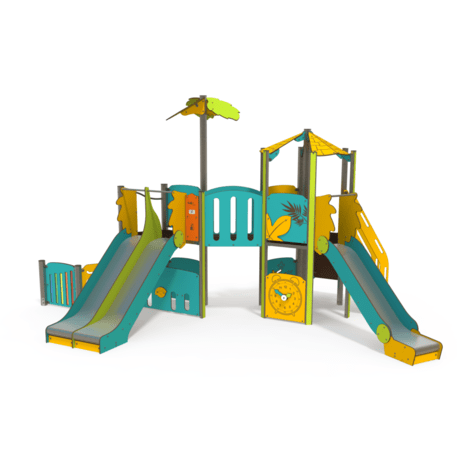 Žaidimų aikštelių kompleksas vaikams nuo 2 iki 10 metų amžiaus – kolekcija 'MAXI / MBG-2447_MA 12-2089-T04'
