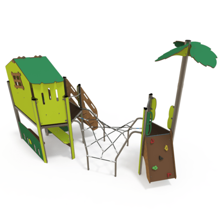 Complesso per parco giochi per bambini dai 2 anni – collezione 'MAXI / MBG-2454_MA 12-2094-P15'