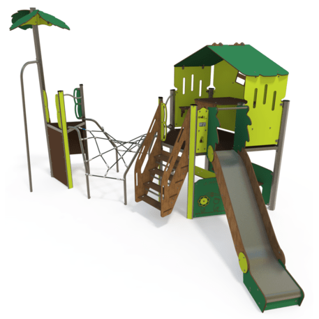 Complesso per parco giochi per bambini dai 2 anni – collezione 'MAXI / MBG-2454_MA 12-2094-P15'