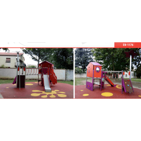 Complesso per parco giochi per bambini dai 2 anni – collezione 'MAXI / MBG-2454_MA 12-2094-P15'