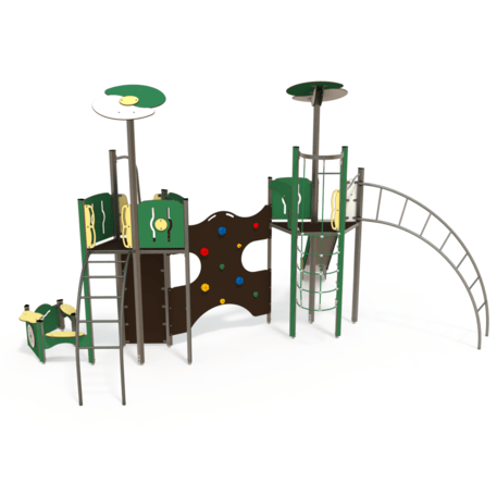 Комплекс детских площадок для детей от 2 до 12 лет – коллекция 'MEGA / MBG-2540_ME 18-2007-I05'