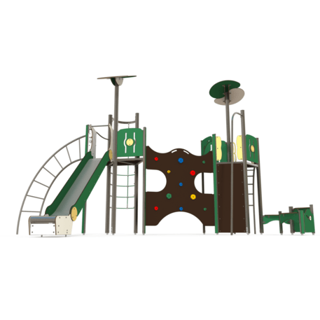 Комплекс детских площадок для детей от 2 до 12 лет – коллекция 'MEGA / MBG-2540_ME 18-2007-I05'