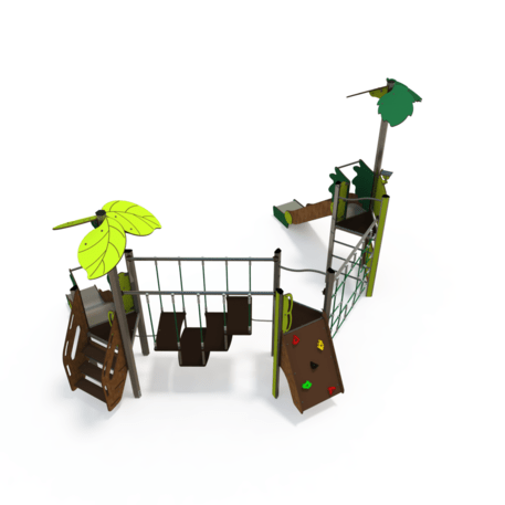 Žaidimų aikštelių kompleksas vaikams nuo 2 iki 10 metų amžiaus – kolekcija 'MAXI / MBG-2479_MA 12-3046-P15'