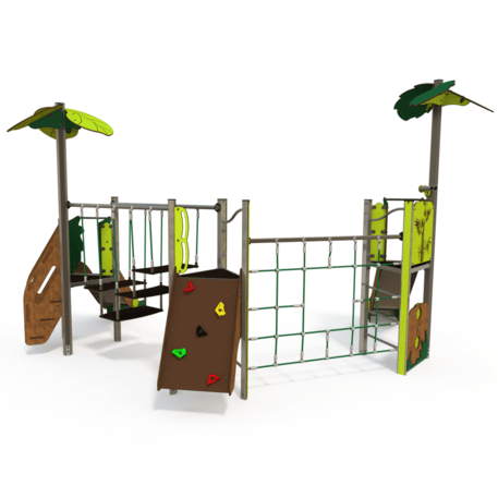 Žaidimų aikštelių kompleksas vaikams nuo 2 iki 10 metų amžiaus – kolekcija 'MAXI / MBG-2479_MA 12-3046-P15'