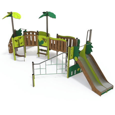 Žaidimų aikštelių kompleksas vaikams nuo 2 iki 10 metų amžiaus – kolekcija 'MAXI / MBG-2488_MA 12-3053-P15'