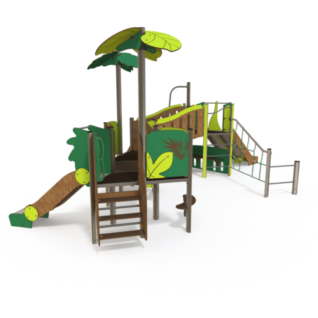 Žaidimų aikštelių kompleksas vaikams nuo 2 iki 10 metų amžiaus – kolekcija 'MAXI / MBG-2488_MA 12-3053-P15'