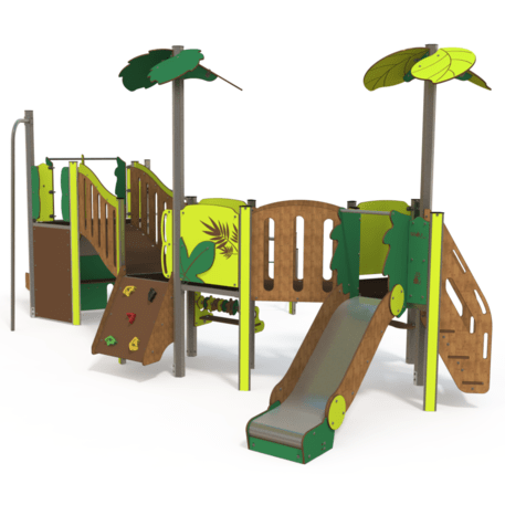 Žaidimų aikštelių kompleksas vaikams nuo 2 iki 10 metų amžiaus – kolekcija 'MAXI / MBG-2488_MA 12-3053-P15'