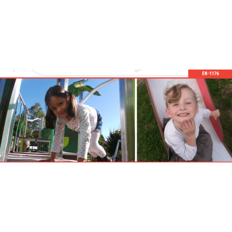 Žaidimų aikštelių kompleksas vaikams nuo 2 iki 10 metų amžiaus – kolekcija 'MAXI / MBG-2488_MA 12-3053-P15'