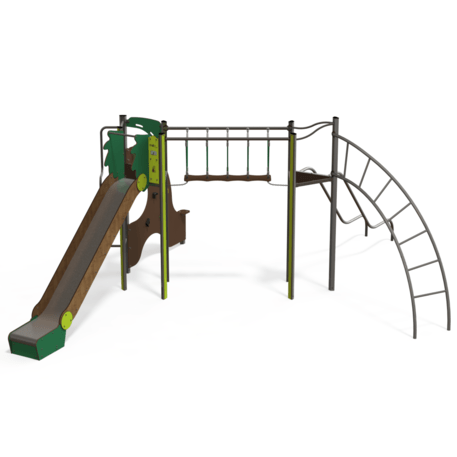Комплекс детских площадок для детей от 2 до 12 лет – коллекция 'MEGA / MBG-2543_ME 18-2009-P15'
