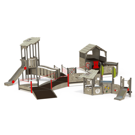 Spielplatzkomplex für Kinder ab 2 Jahren – Kollektion 'MAXI / MBG-2514_MA 12-5006-V29'