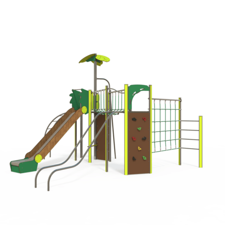 Žaidimų aikštelių kompleksas vaikams nuo 2 iki 12 metų amžiaus – kolekcija 'MEGA / MBG-2558_ME 18-2034-P15'