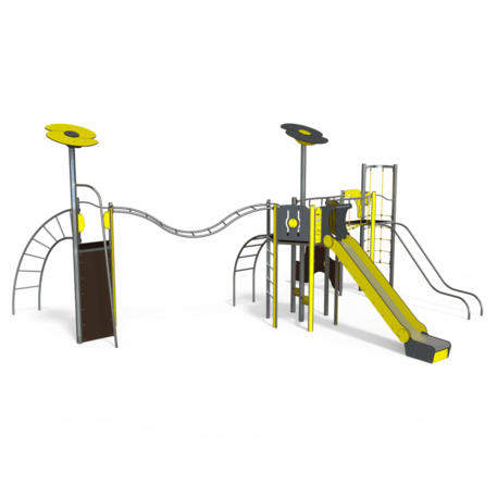 Žaidimų aikštelių kompleksas vaikams nuo 2 iki 12 metų amžiaus – kolekcija 'MEGA / MBG-2567_ME 18-3001-I22'