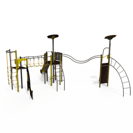 Žaidimų aikštelių kompleksas vaikams nuo 2 iki 12 metų amžiaus – kolekcija 'MEGA / MBG-2567_ME 18-3001-I22'