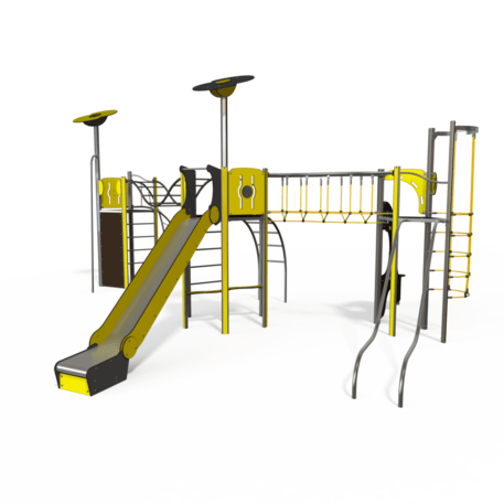 Žaidimų aikštelių kompleksas vaikams nuo 2 iki 12 metų amžiaus – kolekcija 'MEGA / MBG-2567_ME 18-3001-I22'