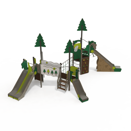 Žaidimų aikštelių kompleksas vaikams nuo 2 iki 12 metų amžiaus – kolekcija 'MEGA / MBG-2585_ME 18-3028-U29'