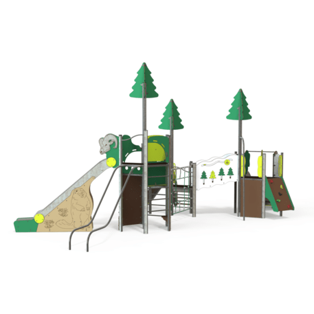 Žaidimų aikštelių kompleksas vaikams nuo 2 iki 12 metų amžiaus – kolekcija 'MEGA / MBG-2585_ME 18-3028-U29'