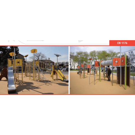 Žaidimų aikštelių kompleksas vaikams nuo 2 iki 12 metų amžiaus – kolekcija 'MEGA / MBG-2585_ME 18-3028-U29'