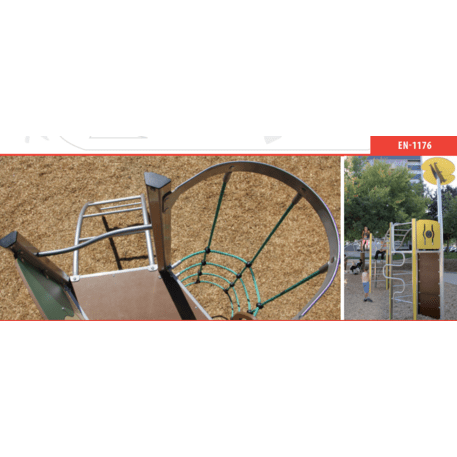 Žaidimų aikštelių kompleksas vaikams nuo 2 iki 12 metų amžiaus – kolekcija 'MEGA / MBG-2620_ME 18-4027-L19'