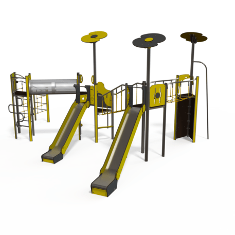 Žaidimų aikštelių kompleksas vaikams nuo 2 iki 12 metų amžiaus – kolekcija 'MEGA / MBG-2608_ME 18-4010-I22'