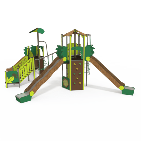 Žaidimų aikštelių kompleksas vaikams nuo 2 iki 12 metų amžiaus – kolekcija 'MEGA / MBG-2616_ME 18-4023-P15'