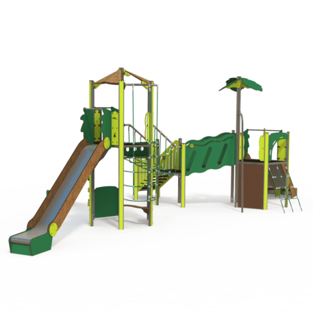 Žaidimų aikštelių kompleksas vaikams nuo 2 iki 12 metų amžiaus – kolekcija 'MEGA / MBG-2616_ME 18-4023-P15'