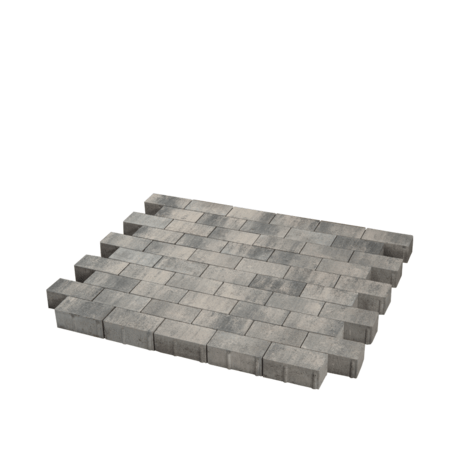 Collezione di pavimentazioni in calcestruzzo di varie dimensioni e colori 'Terana® taco'
