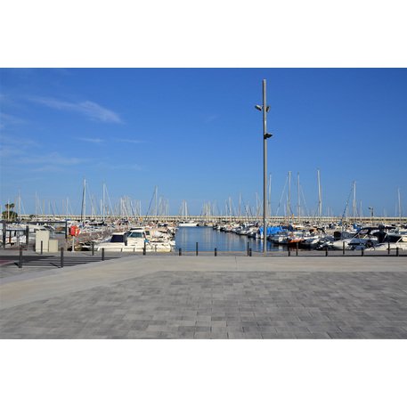 Collezione di pavimentazioni in calcestruzzo di varie dimensioni e colori 'Terana® taco'