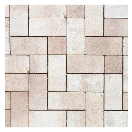 Collezione di pavimentazioni in calcestruzzo di varie dimensioni e colori 'Terana® taco'