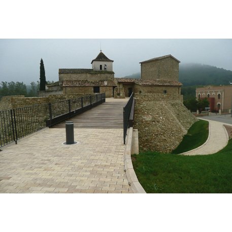 Collezione di pavimentazioni in calcestruzzo di varie dimensioni e colori 'Terana® taco'