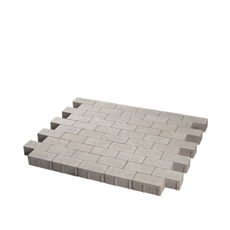 Collezione di pavimentazioni in calcestruzzo di varie dimensioni e colori 'Terana® taco'