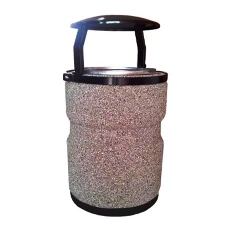 Concrete litter bin '48xH/87cm / 40L'