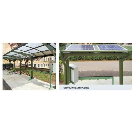 Dviračių saugojimo stoginė 'L bike'