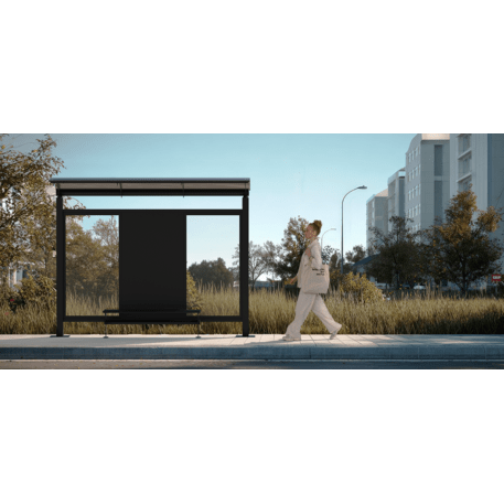 Autobusų stotelės stoginė, paviljonas 'Alessandra - 447'