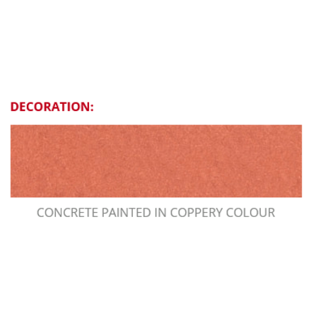 Betoninis lauko vazonas, gėlinė 'Geneva / 117x59xH/60cm'