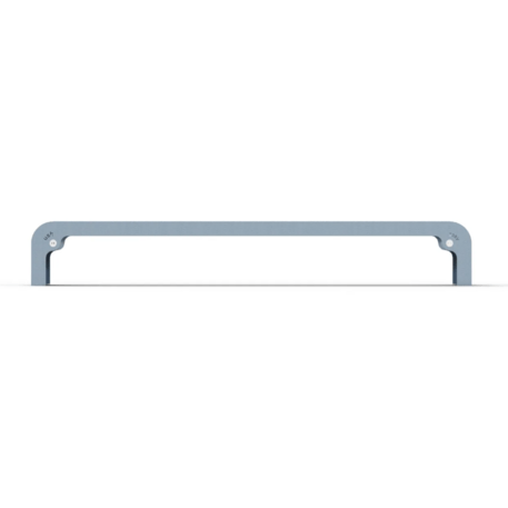 Metalinis suolas (suoliukas) be atlošo, pagamintas iš Iroko medienos 'Premium Collection / STF/21-02-28_01/MDL'