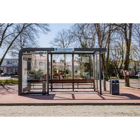 Autobusų stotelės stoginė, paviljonas 'BD/INTELI_WIT071.02/MDL'