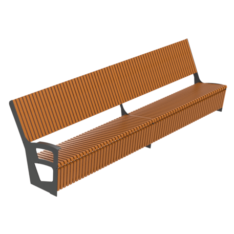 Metal bench 'BD/1376/MDL'