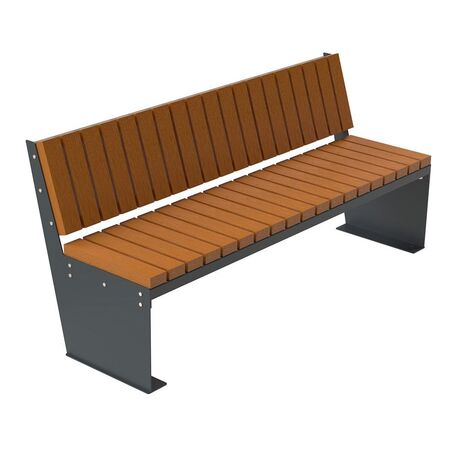 Metal bench 'BD/1386/MDL'