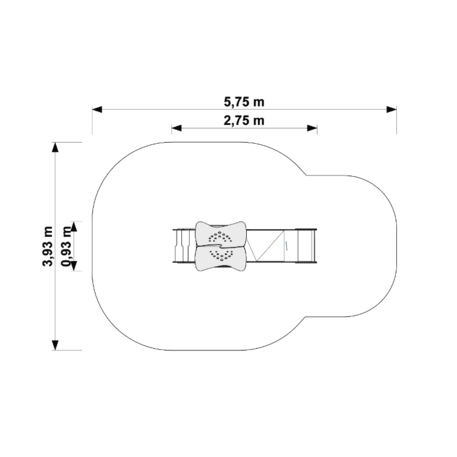 Element placu zabaw dla dzieci 'MBG-329/P11107'