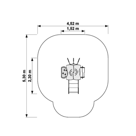 Element placu zabaw dla dzieci 'MBG-339/P1120'