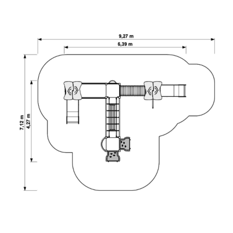 Kinderspielplatzelement 'MBG-349/P1174'