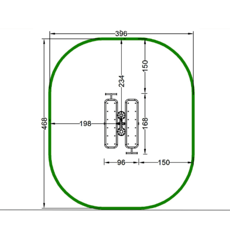 Lauko treniruoklis 'MBG_44/OFC-3A'