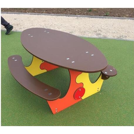 Žaidimų stalas su suolais vaikų aikštelėms 'MO_TA-6004-98'