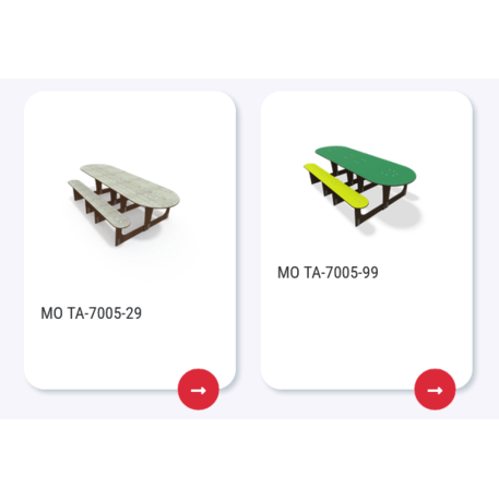 Žaidimų stalas su suolais vaikų aikštelėms 'MO_TA-7005-19'